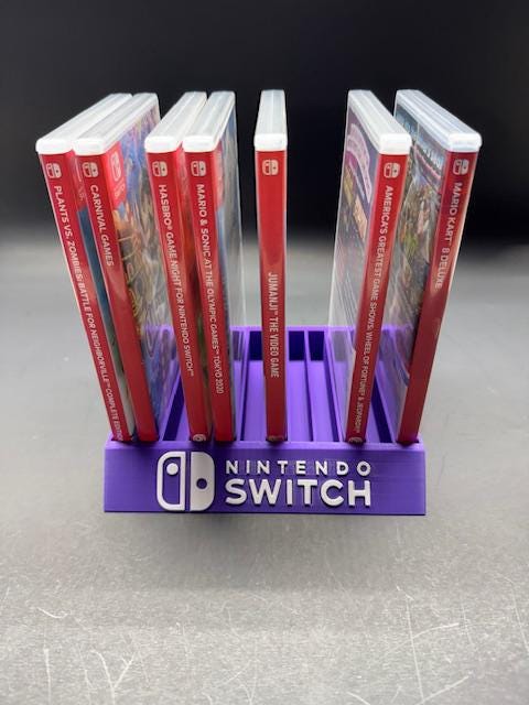 Nintendo Switch Game Case Holder - Holds 12 Games