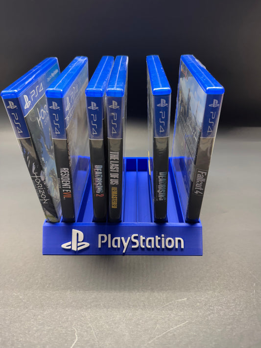 PlayStation Game Case Holder Stand Holds 10 Games