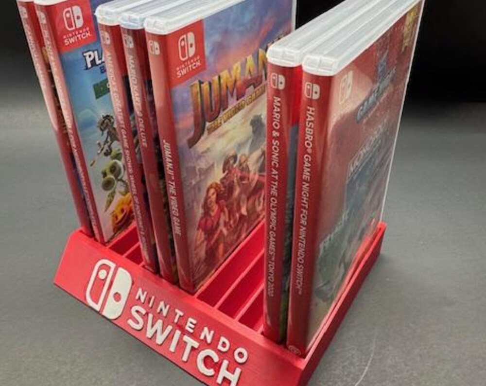 Nintendo Switch Game Case Holder - Holds 12 Games