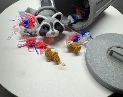 Articulating Trash Animals Fidget Toy - Fun 3D Printed Stress Relief