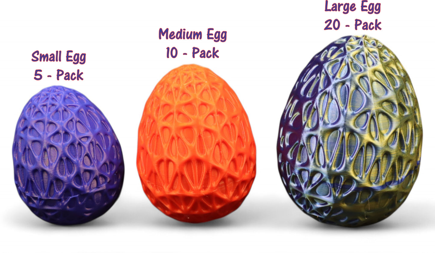 Mystery Egg with Mini Animal Pets – Random Surprise Toys (Small, Medium, Large)